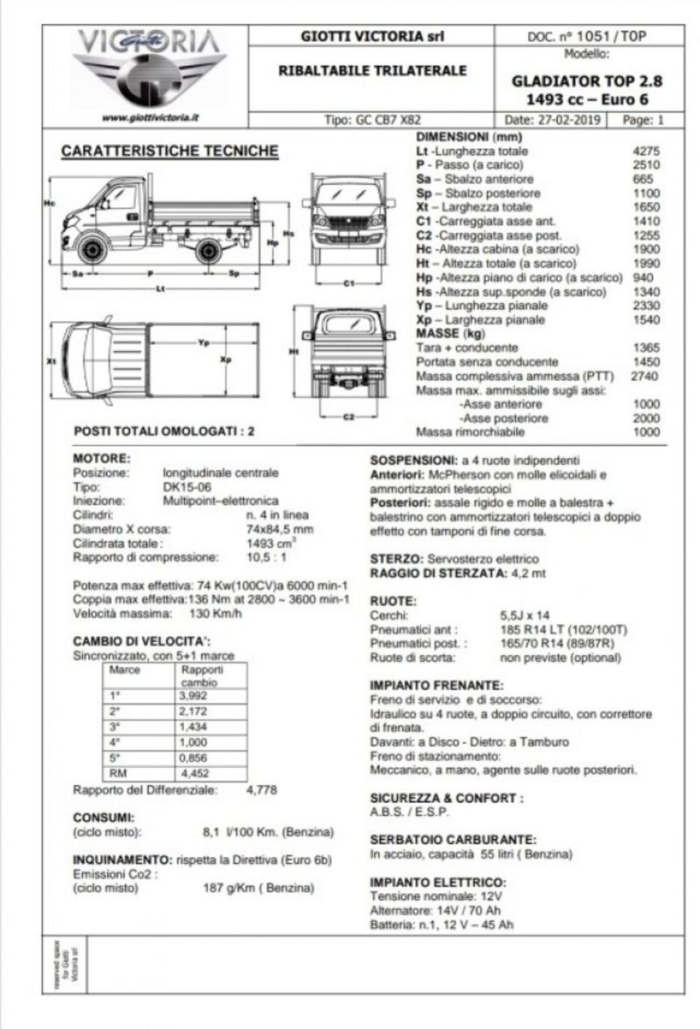 Giotti Victoria Gladiator Top Telaio nuova a Cuneo (9)