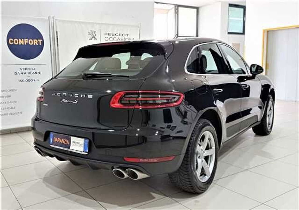 Porsche Macan S Diesel  del 2018 usata a Maglie (4)