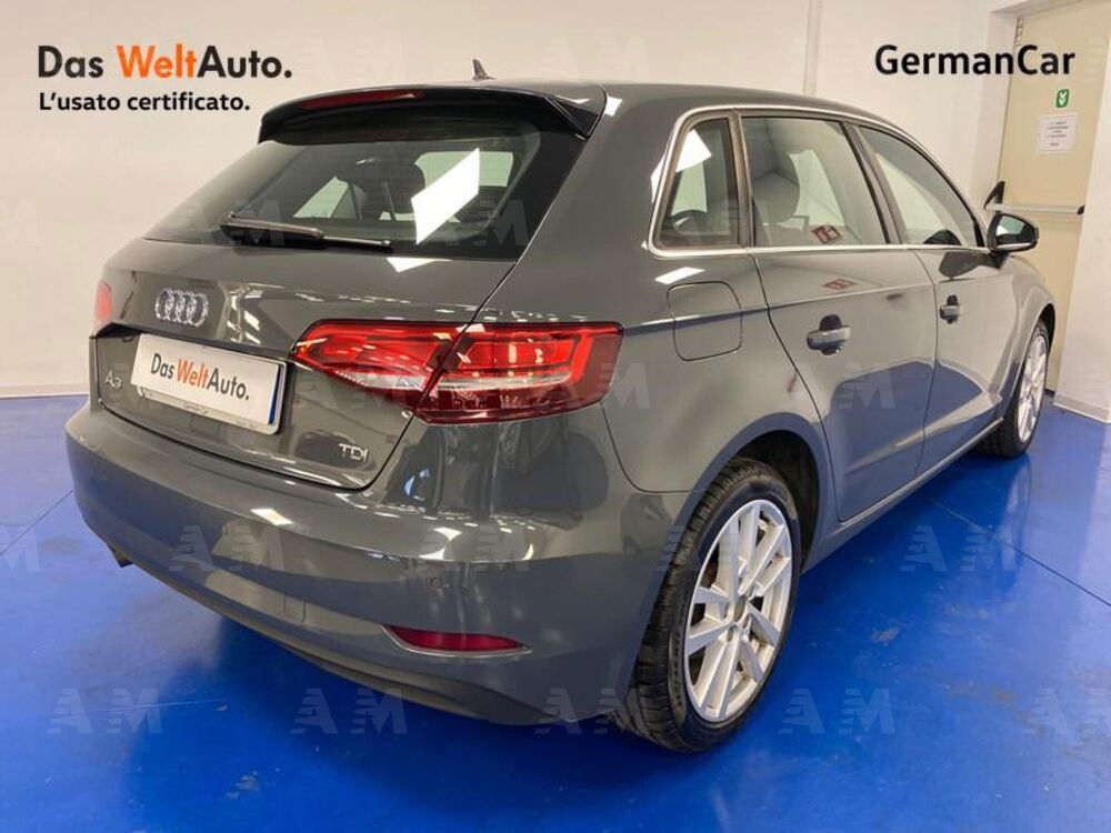 Audi A3 Sportback 1.6 TDI 116 CV del 2017 usata a Sassari (4)