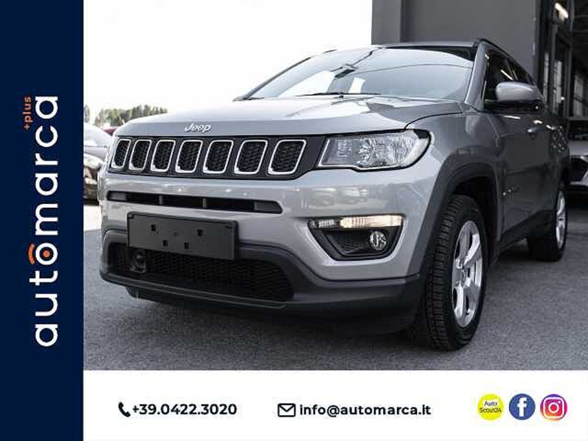 Jeep Compass 1.4 MultiAir 2WD Longitude  del 2018 usata a Silea