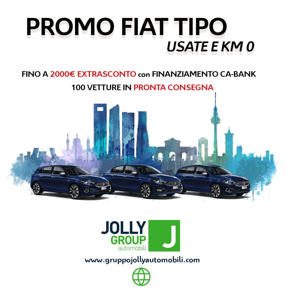 Fiat Tipo Station Wagon Tipo 1.4 T-Jet 120CV GPL SW Easy  del 2019 usata a Sora (2)