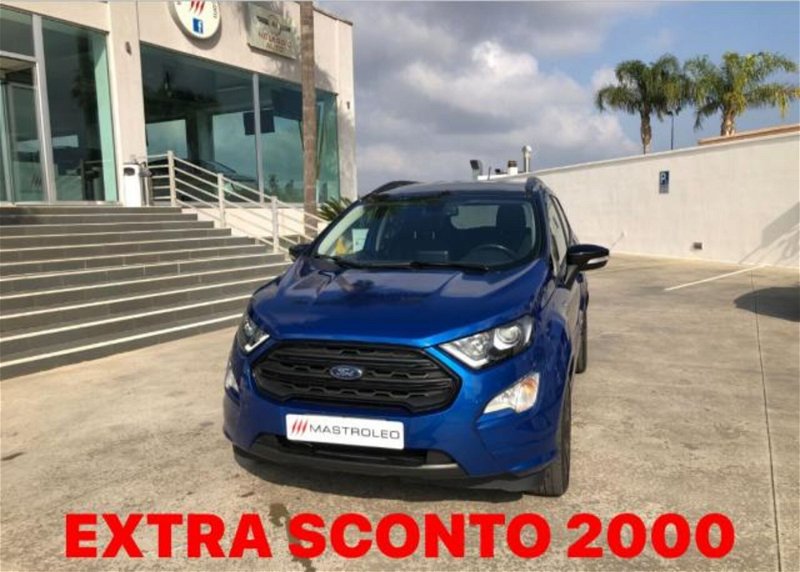 Ford EcoSport 1.0 EcoBoost 100 CV ST-Line  del 2019 usata a Tricase