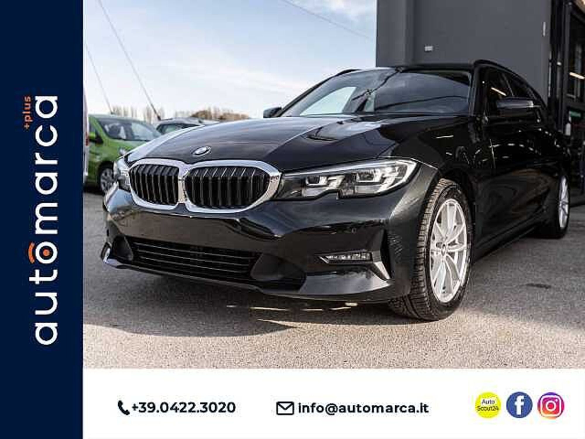 BMW Serie 3 Touring 320d xDrive  Business Advantage  del 2020 usata a Silea