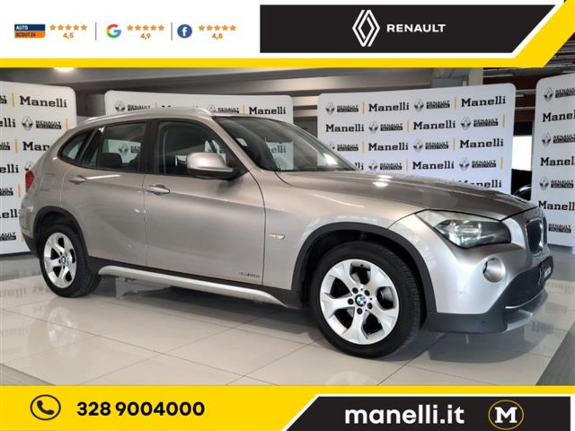 BMW X1 sDrive 18d Msport del 2011 usata a Brescia