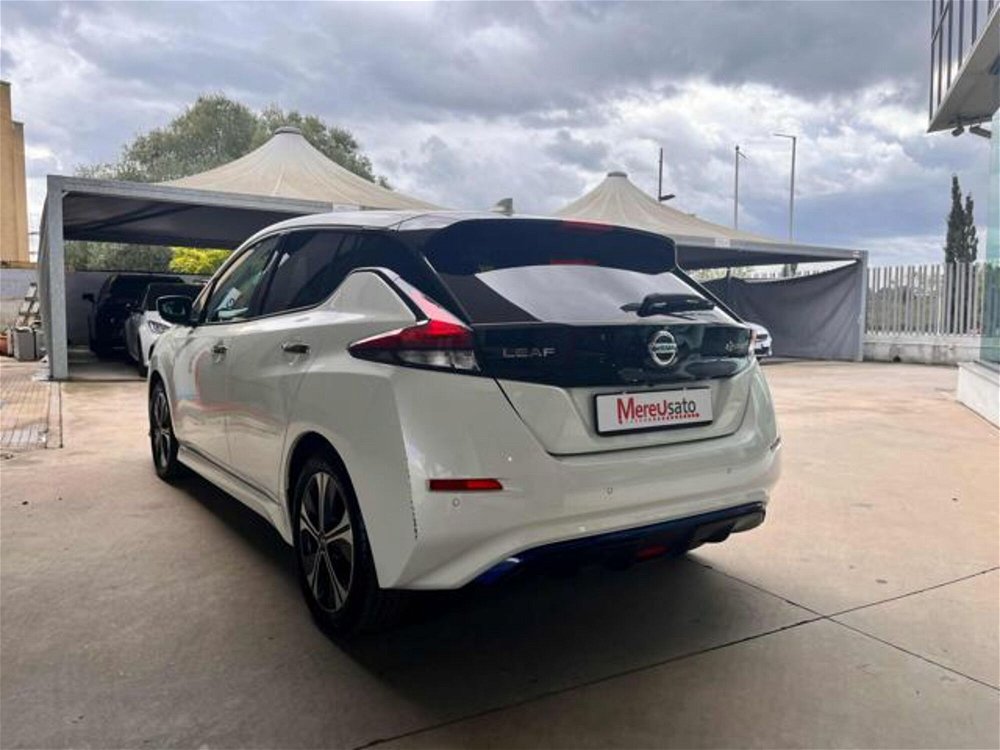 Nissan Leaf N-Connecta 40 kWh  del 2021 usata a Sassari (4)