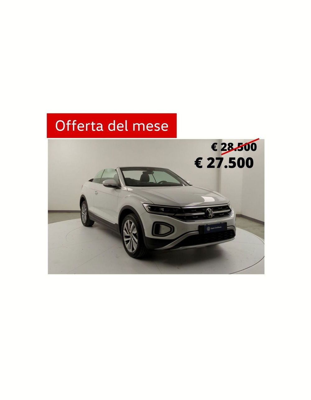 Volkswagen T-Roc Cabrio usata a Avellino