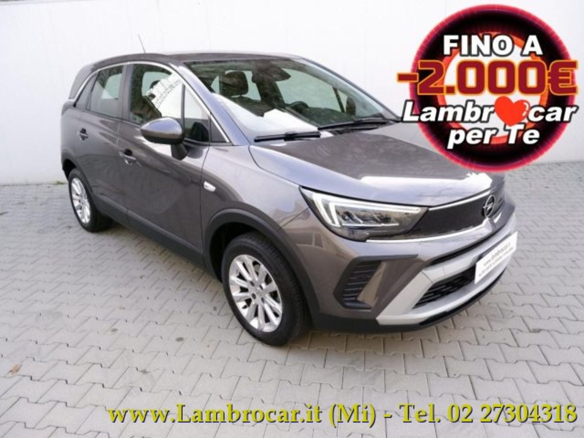 Opel Crossland 1.2 Turbo 12V 110 CV Start&amp;Stop Elegance  del 2021 usata a Cologno Monzese