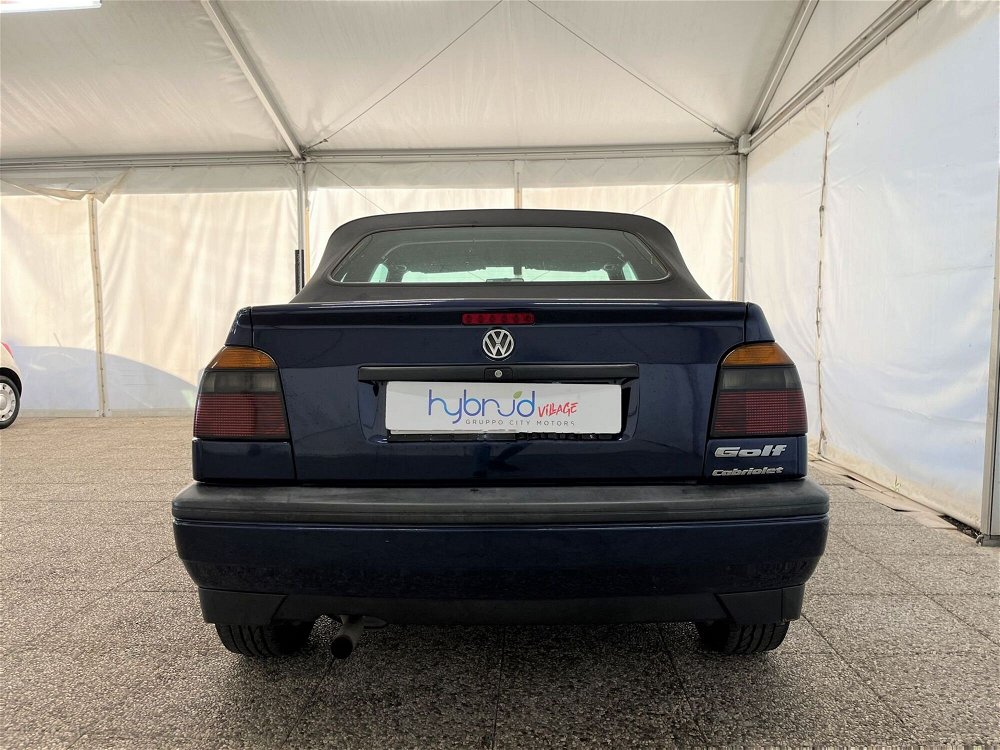Volkswagen Golf Cabrio 1.6 cat Sport  del 1998 usata a Monza (5)