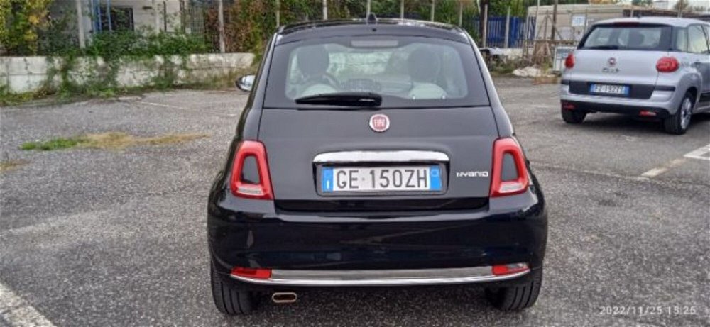 Fiat 500 1.0 Hybrid Dolcevita  del 2021 usata a San Giorgio a Liri (4)