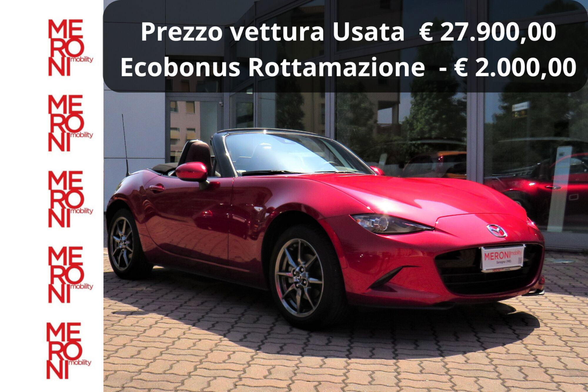 Mazda MX-5 1.5L Skyactiv-G Exceed  del 2019 usata a Seregno