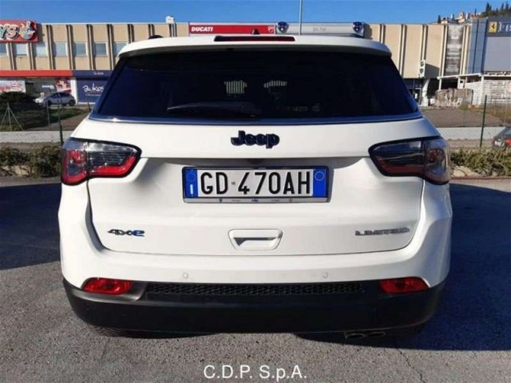 Jeep Compass 1.3 T4 190CV PHEV AT6 4xe Limited  del 2020 usata a Corciano (5)