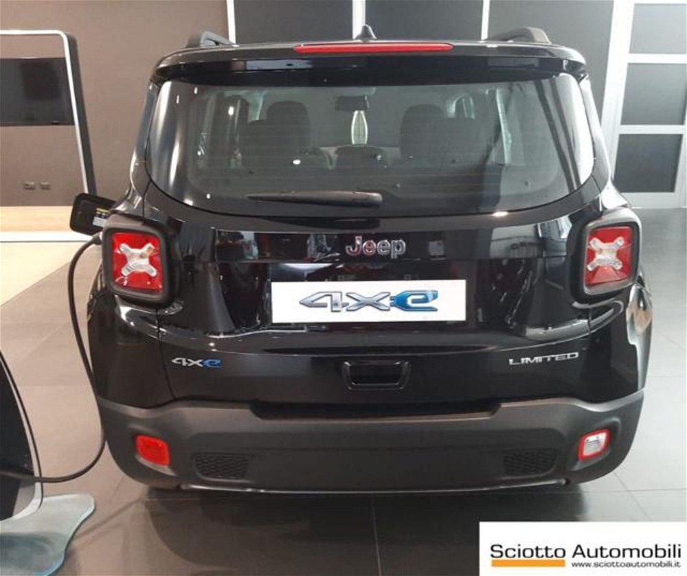 Jeep Renegade 1.3 T4 190CV PHEV 4xe AT6 Limited  nuova a Messina (2)