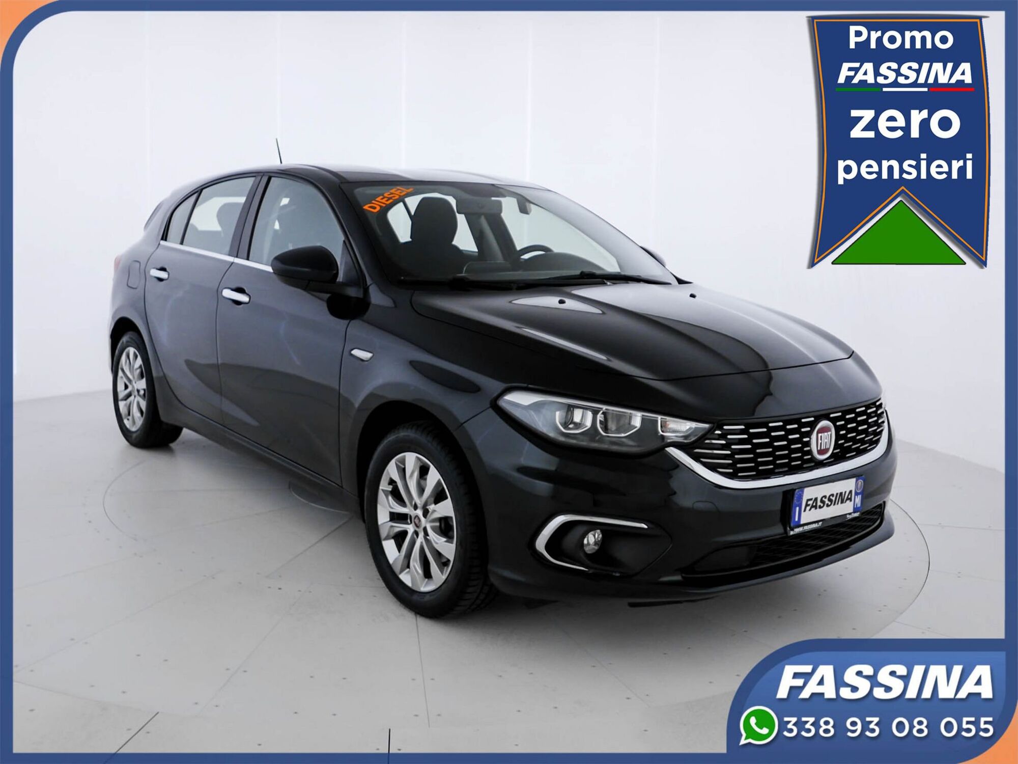 Fiat Tipo Tipo 1.3 Mjt S&amp;S 5 porte Business del 2020 usata a Milano