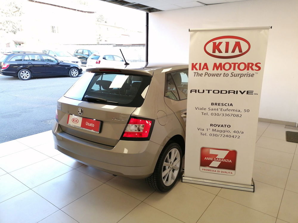 Skoda Fabia 1.6 TDI CR 75CV 5p. Fabia del 2018 usata a Brescia (5)