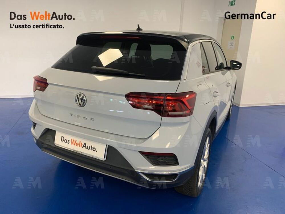 Volkswagen T-Roc 1.6 TDI SCR Advanced BlueMotion Technology del 2018 usata a Sassari (4)
