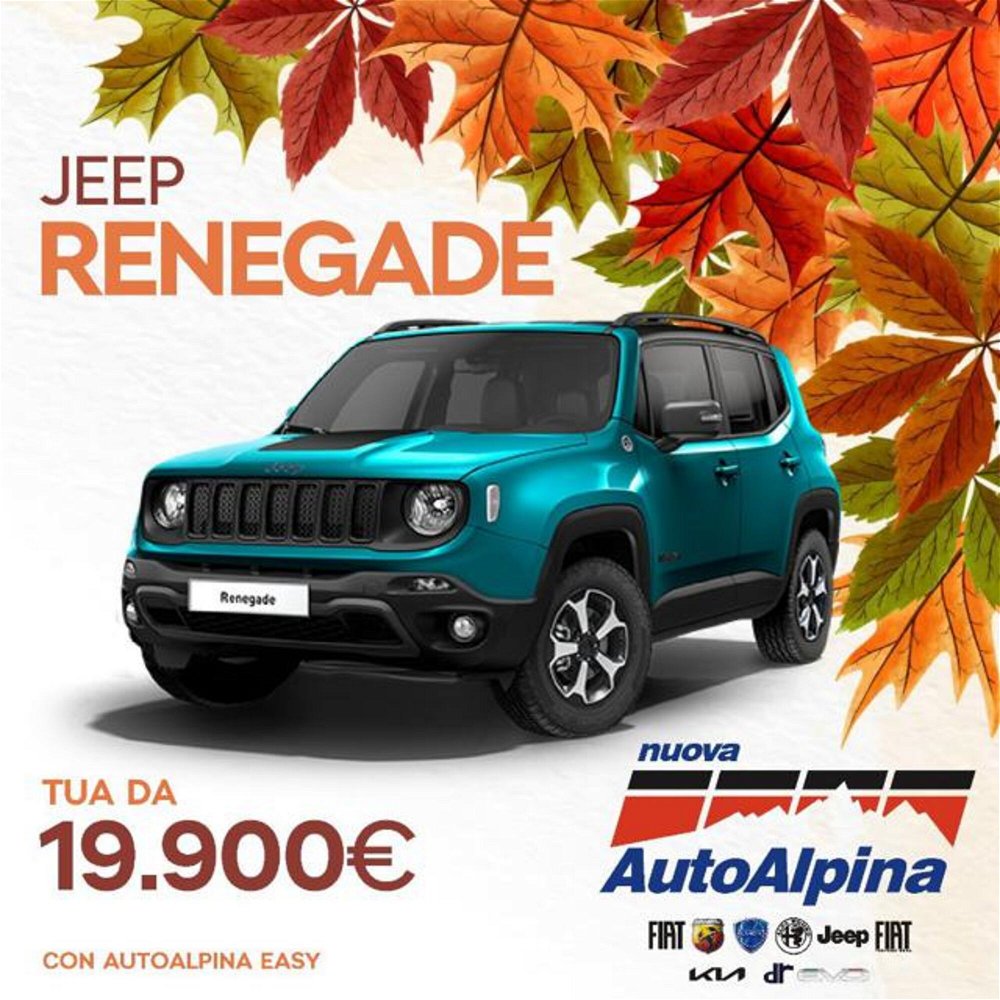 Jeep Renegade 1.0 T3 Longitude  nuova a Charvensod (2)