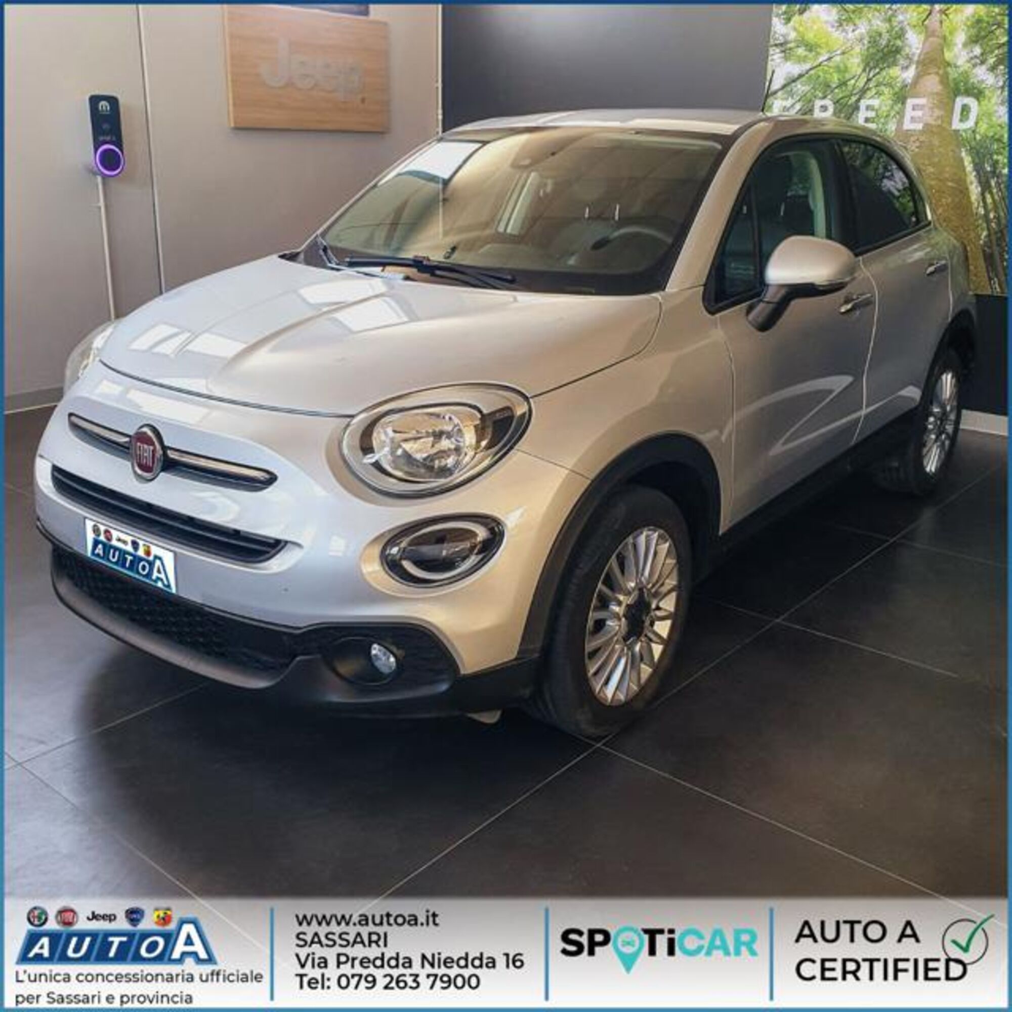 Fiat 500X 1.3 MultiJet 95 CV Connect del 2021 usata a Sassari