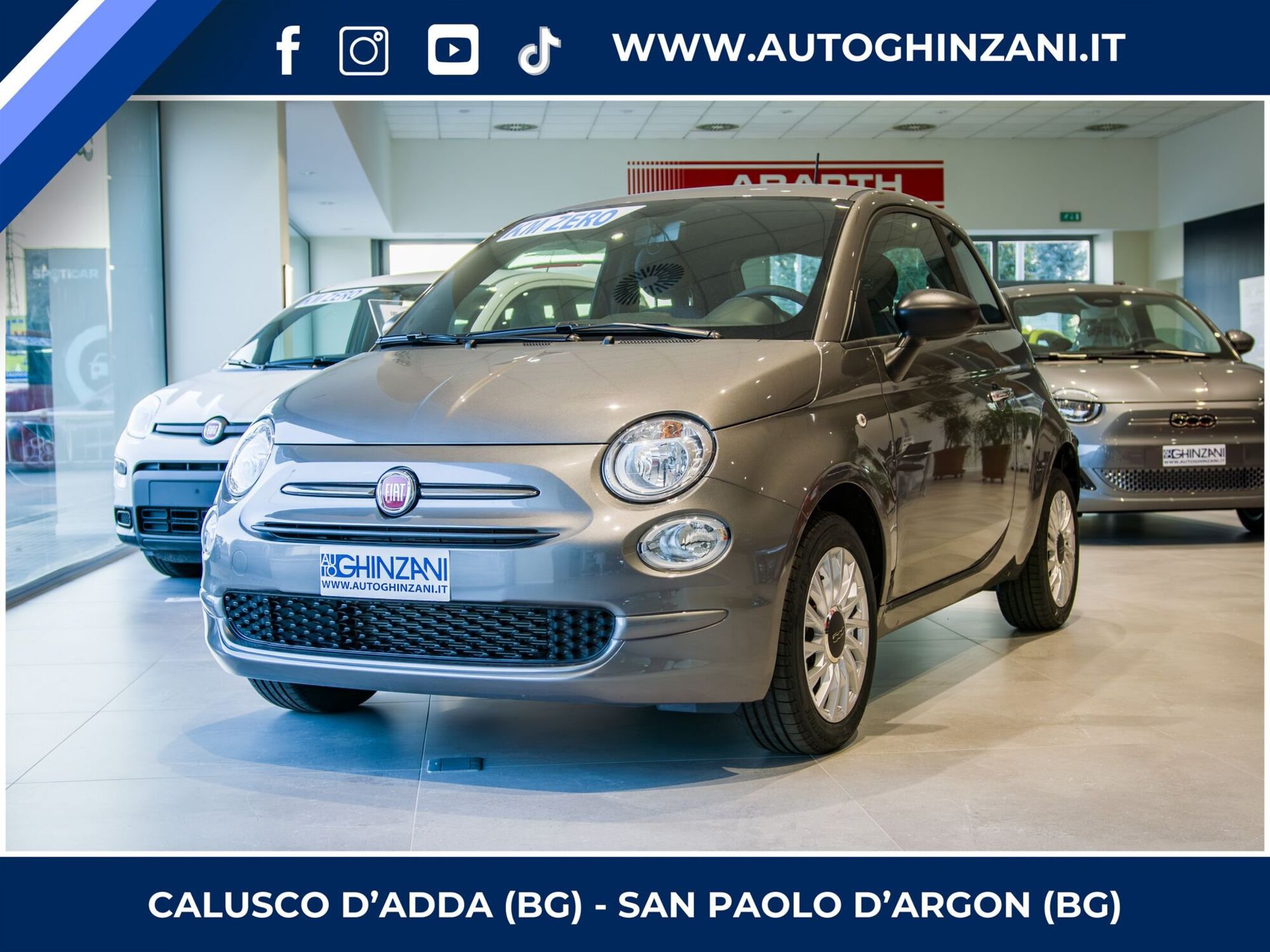 Fiat 500 1.0 Hybrid Cult  nuova a Calusco d&#039;Adda