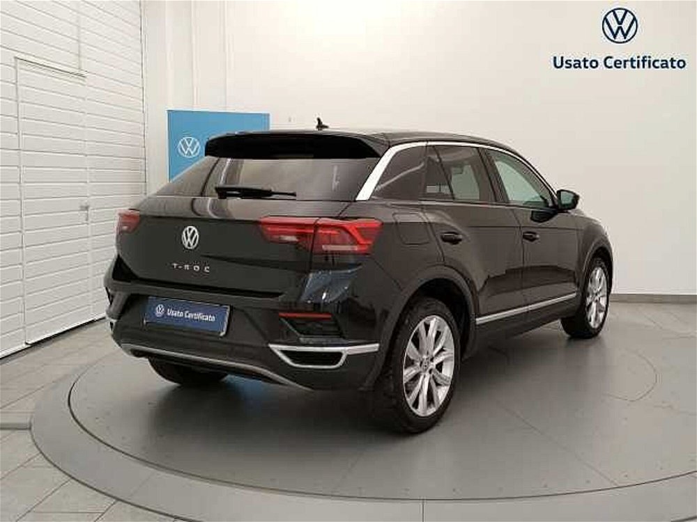 Volkswagen T-Roc 1.6 TDI SCR Advanced BlueMotion Technology del 2019 usata a Busto Arsizio (5)