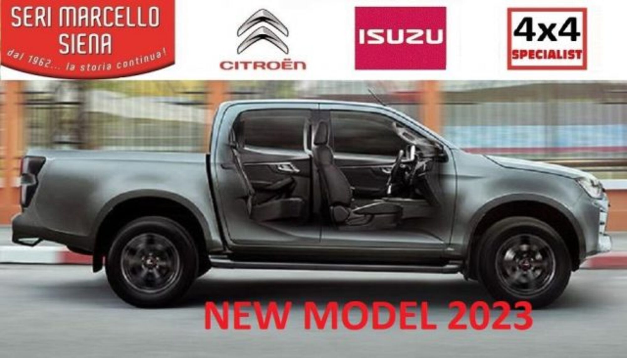 Isuzu D-Max Pick-up N60 1.9 Crew Cab FF 4X4  nuova a Siena