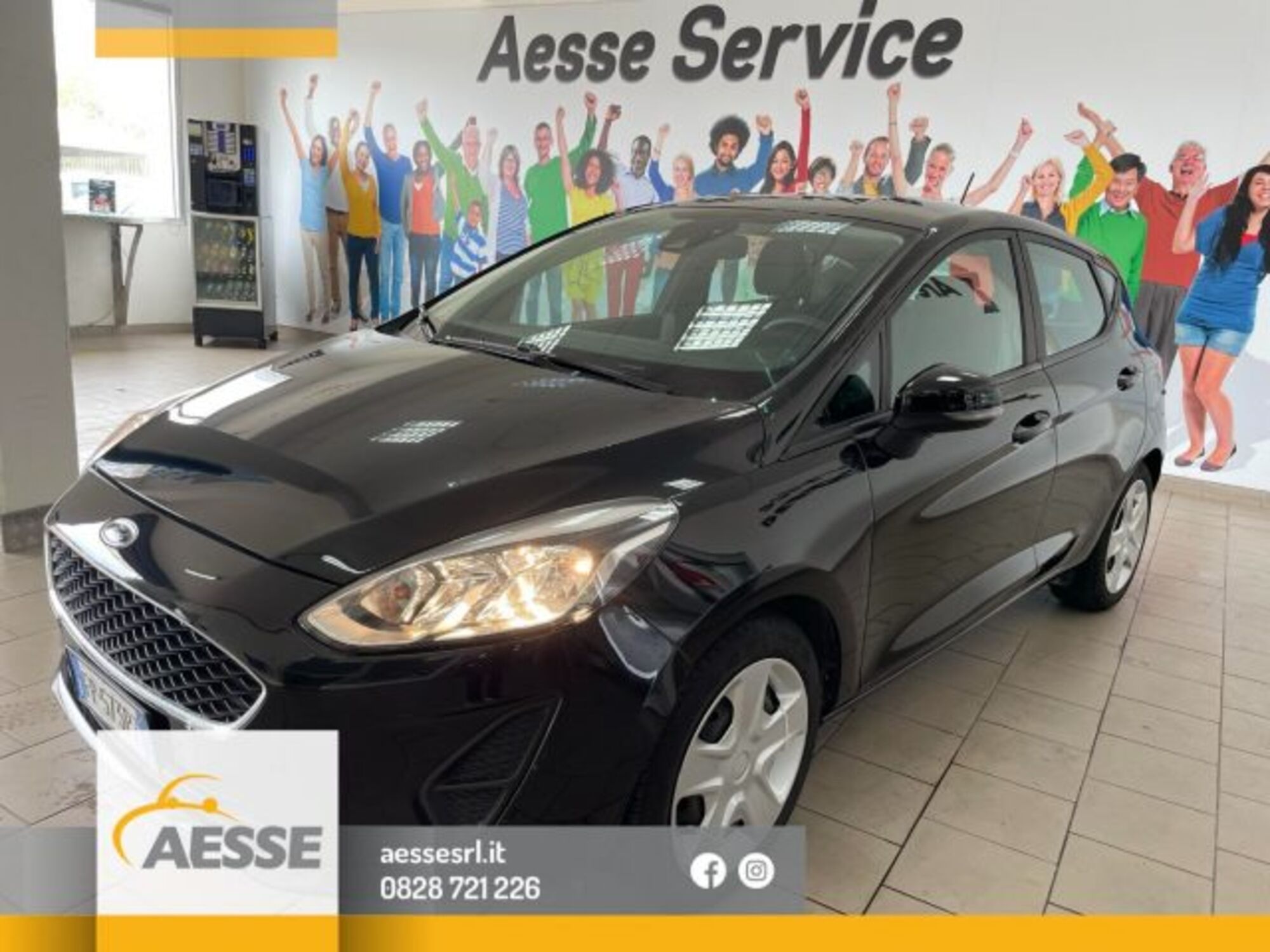 Ford Fiesta Plus 1.5 TDCi 75CV 5 porte  del 2018 usata a Capaccio