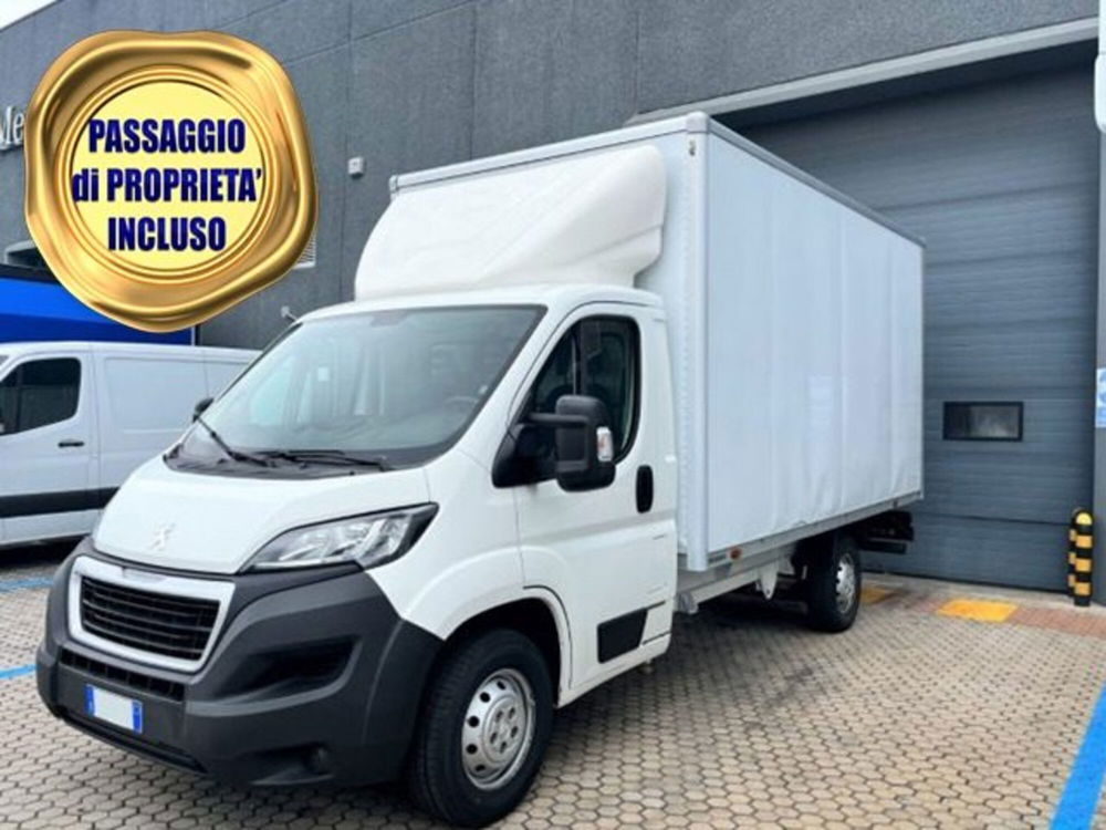 Peugeot Boxer Furgone 435 2.2 BlueHDi 165S&S PM-TM Furgone Sponda  del 2020 usata a Filago