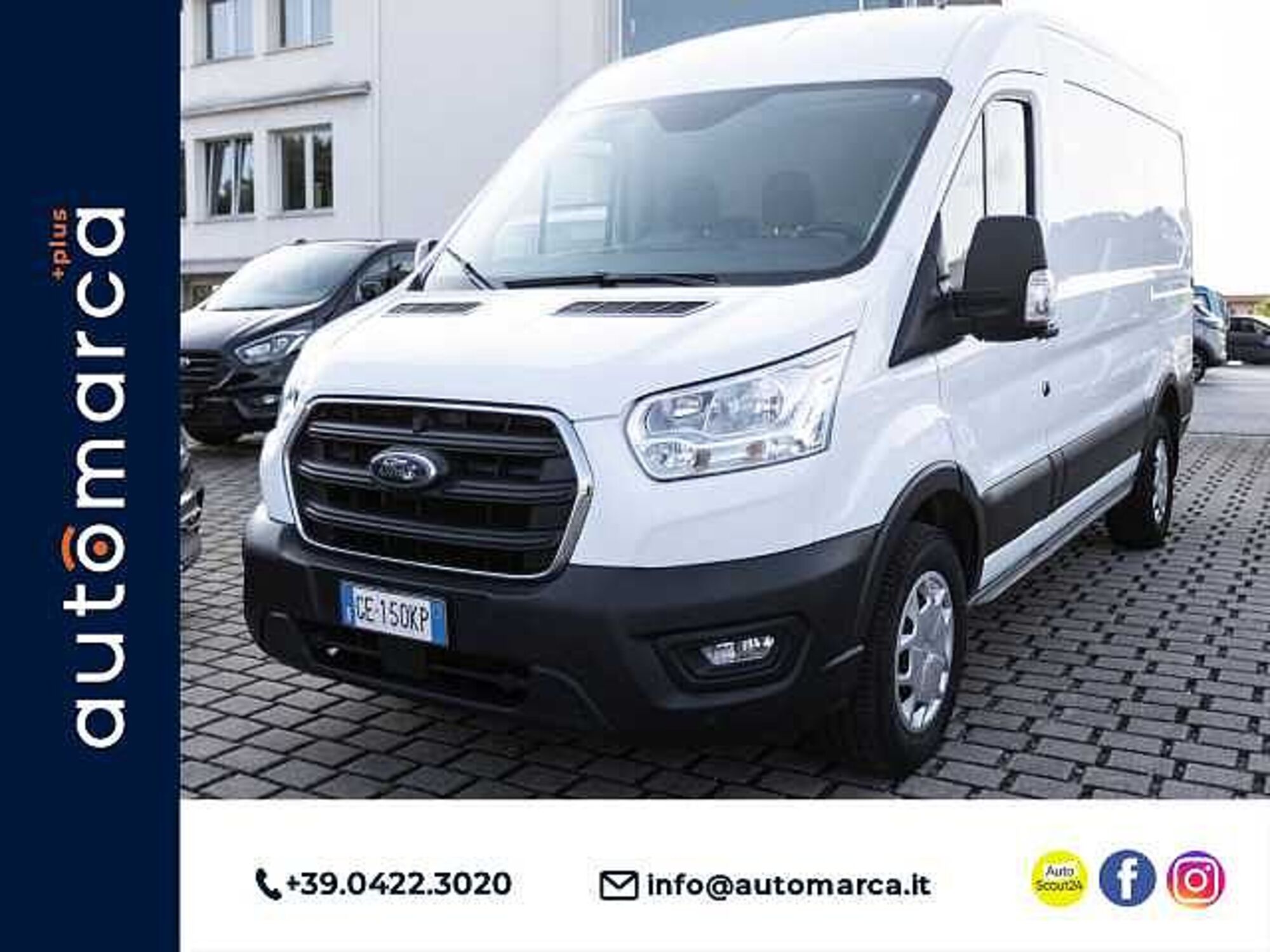 Ford Transit Furgone 330 2.0TDCi EcoBlue 170 aut. PM-TM Furgone Trend  del 2021 usata a Silea