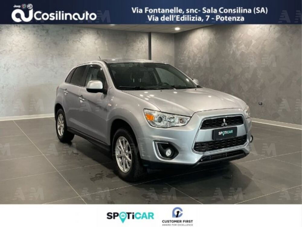 Mitsubishi ASX 1.8 DI-D 150 CV 4WD Intense Panoramic  del 2013 usata a Sala Consilina (3)