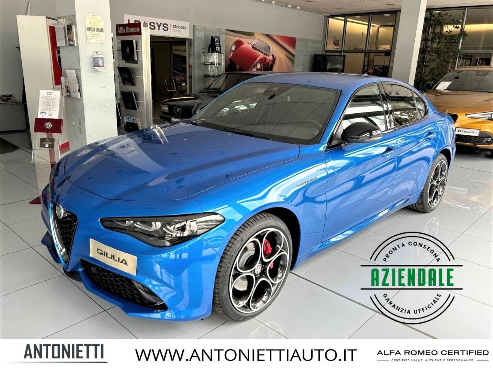 Alfa Romeo Giulia 2.2 Turbodiesel 210 CV AT8 AWD Q4 Veloce  nuova a Jesi