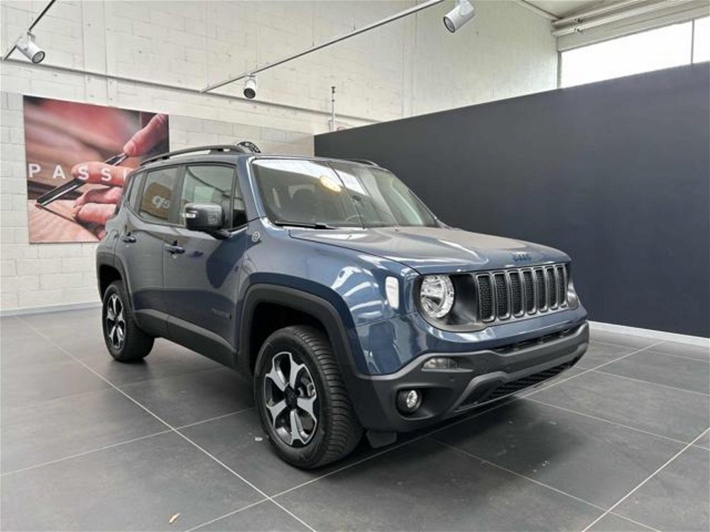Jeep Renegade 1.3 T4 240CV PHEV 4xe AT6 Trailhawk my 21 nuova a Vercelli