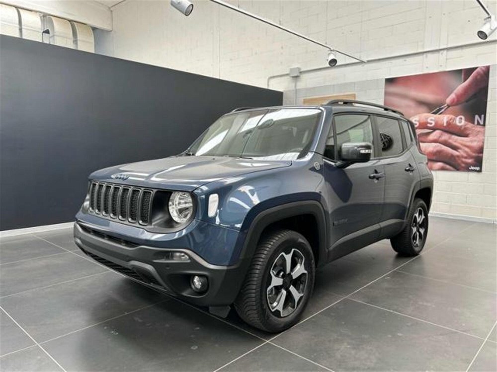 Jeep Renegade 1.3 T4 240CV PHEV 4xe AT6 Trailhawk my 21 nuova a Vercelli (3)