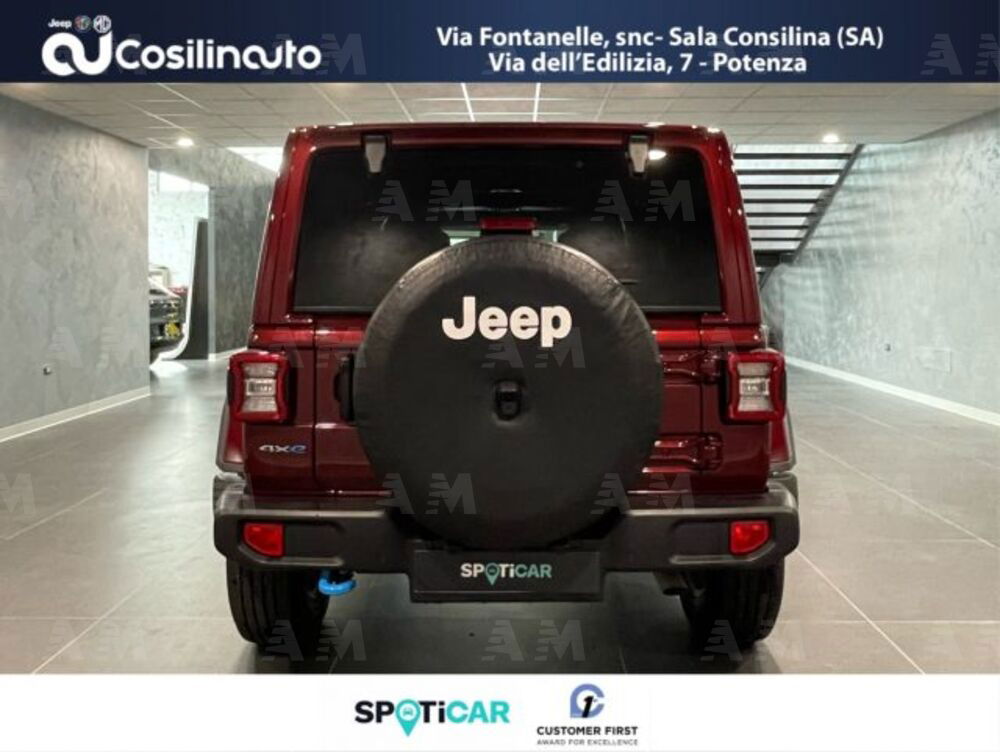 Jeep Wrangler Unlimited usata a Salerno (6)