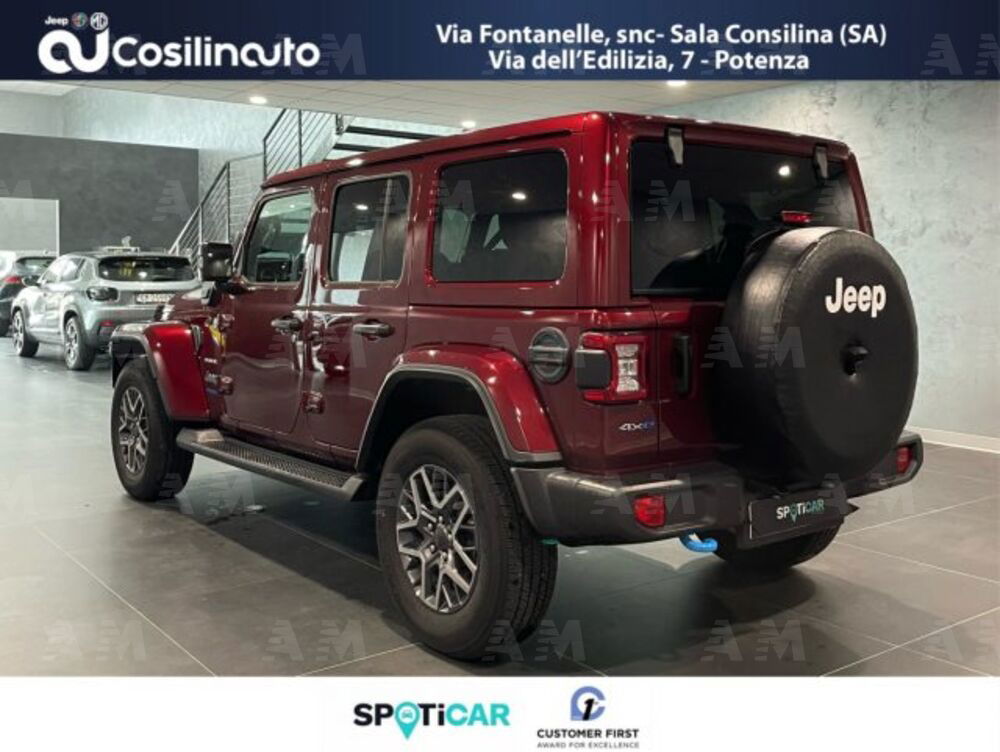 Jeep Wrangler Unlimited usata a Salerno (7)