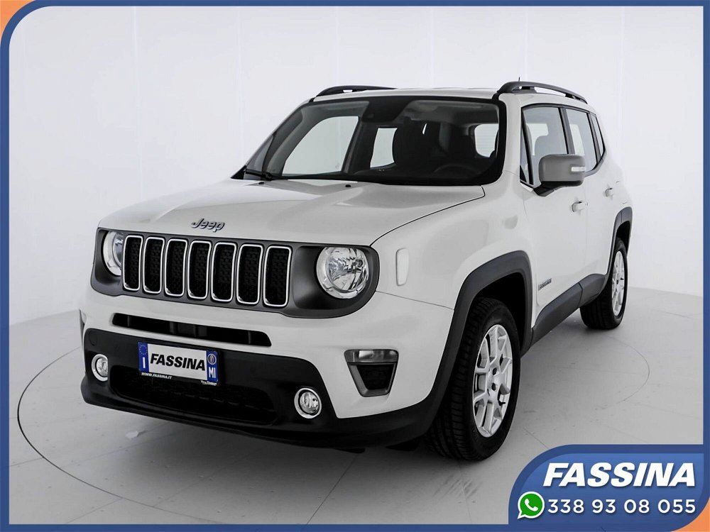 Jeep Renegade 1.3 T4 190CV PHEV 4xe AT6 Limited  nuova a Milano (3)