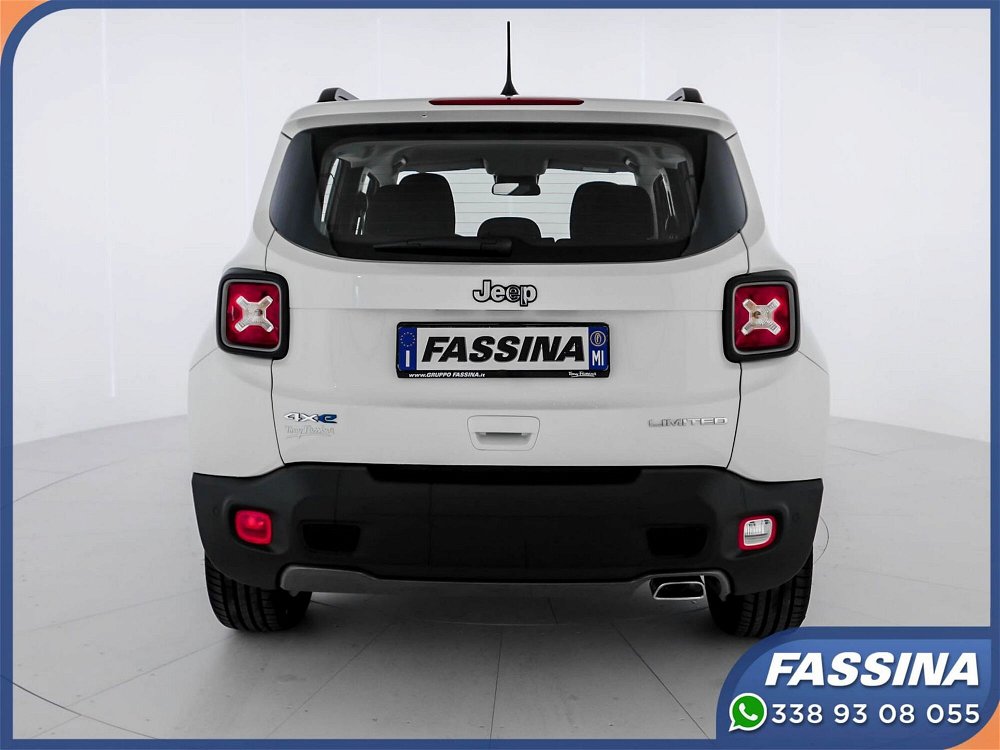 Jeep Renegade 1.3 T4 190CV PHEV 4xe AT6 Limited  nuova a Milano (5)