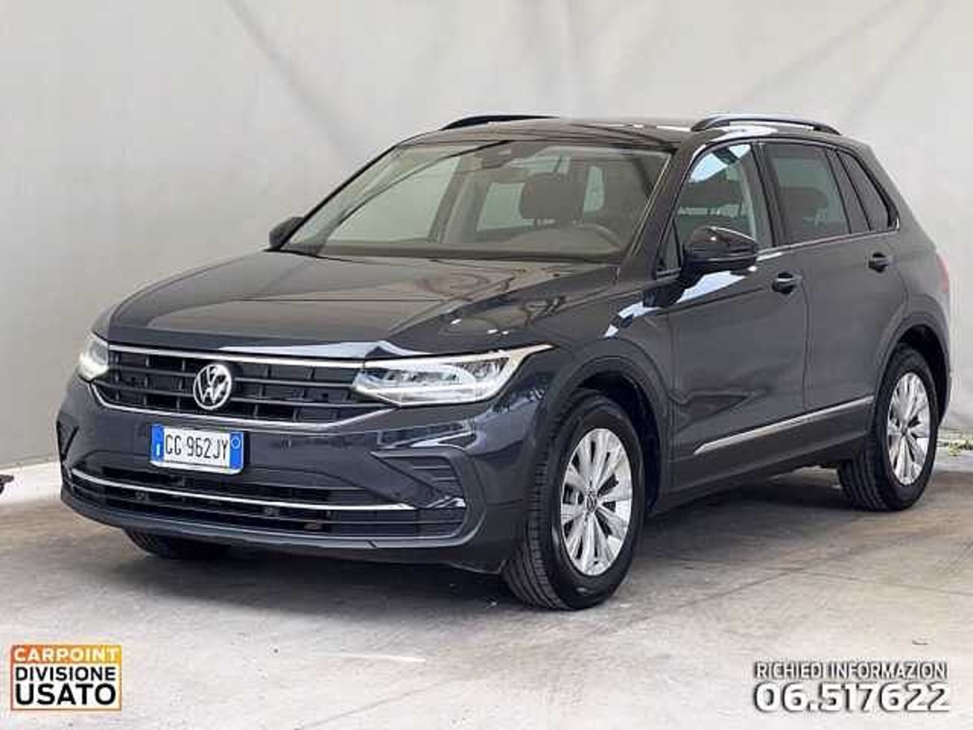 Volkswagen Tiguan 1.5 TSI ACT Life del 2021 usata a Roma