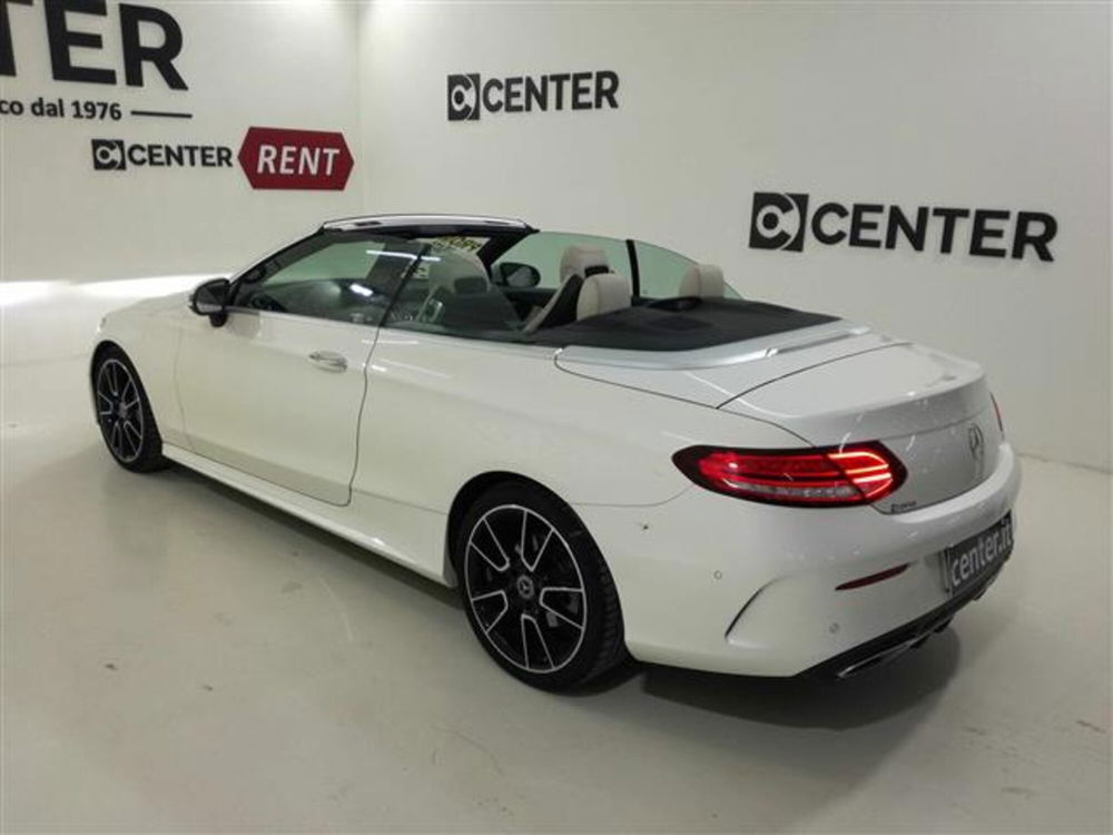 Mercedes-Benz Classe C Cabrio 200 Auto Mild hybrid Cabrio Premium del 2019 usata a Salerno (3)