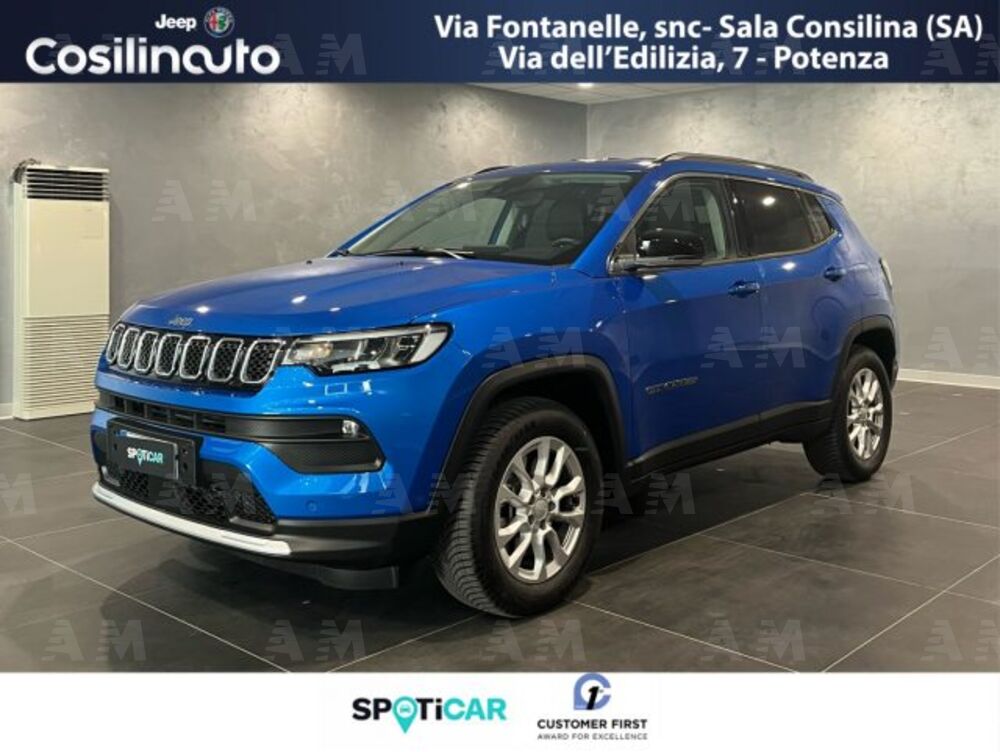 Jeep Compass 1.3 T4 190CV PHEV AT6 4xe Limited  del 2021 usata a Sala Consilina