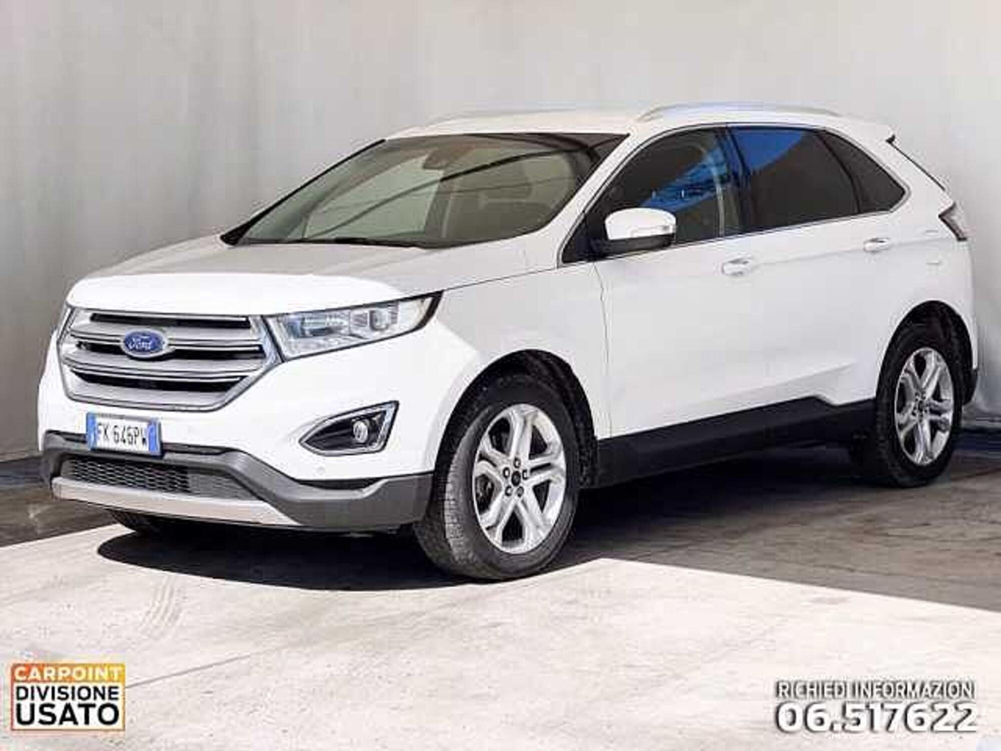 Ford Edge 2.0 TDCI 210 CV AWD Start&amp;Stop Powershift Titanium  del 2017 usata a Roma