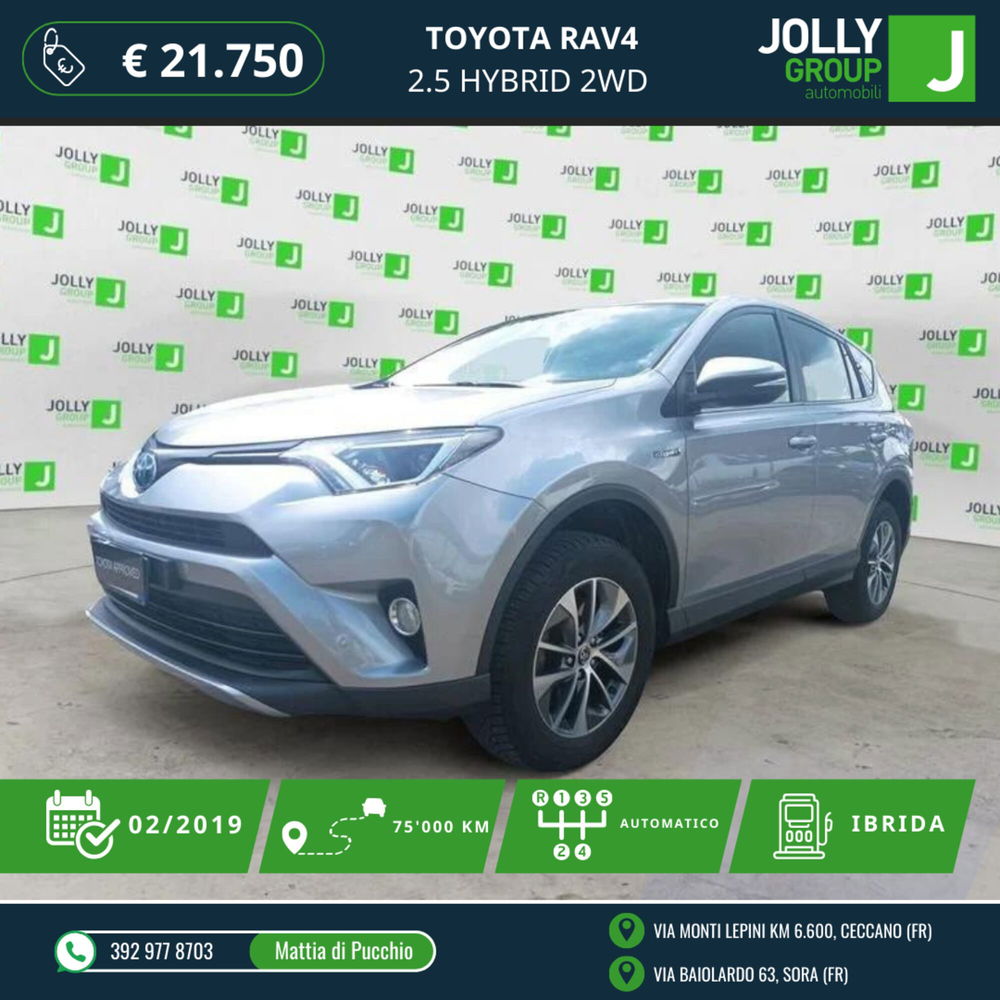 Toyota Rav4 usata a Frosinone