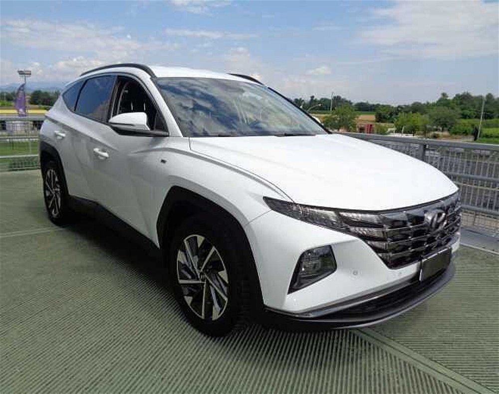 Hyundai Tucson 1.6 t-gdi 48V Xline 2wd dct del 2021 usata a Castelfranco Veneto (4)