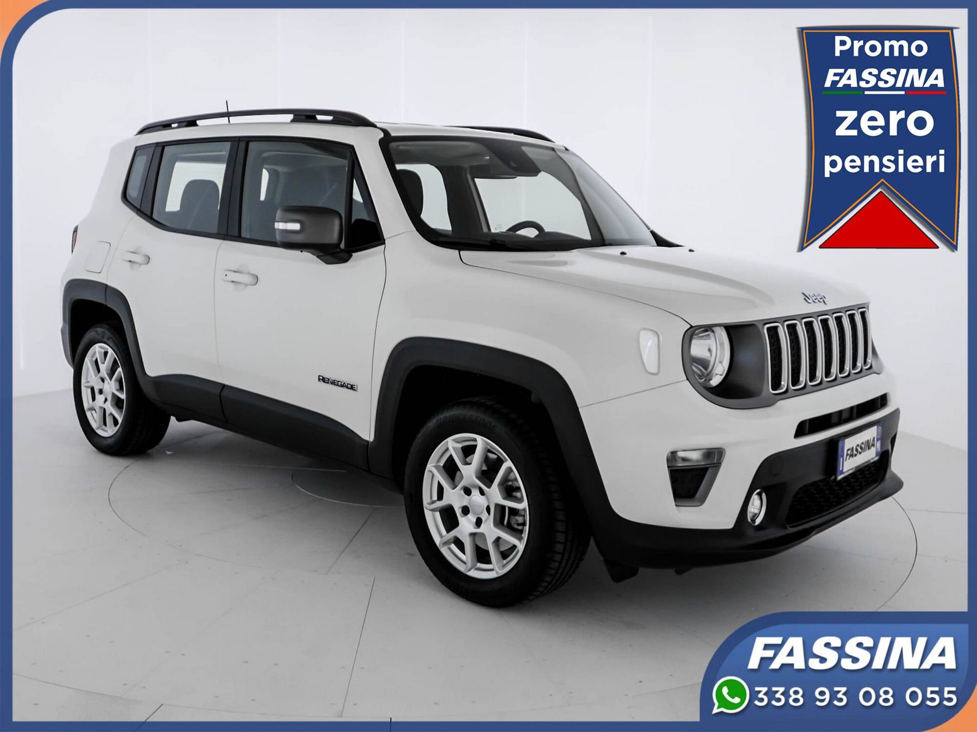 Jeep Renegade 1.3 T4 190CV PHEV 4xe AT6 Limited  del 2022 usata a Milano