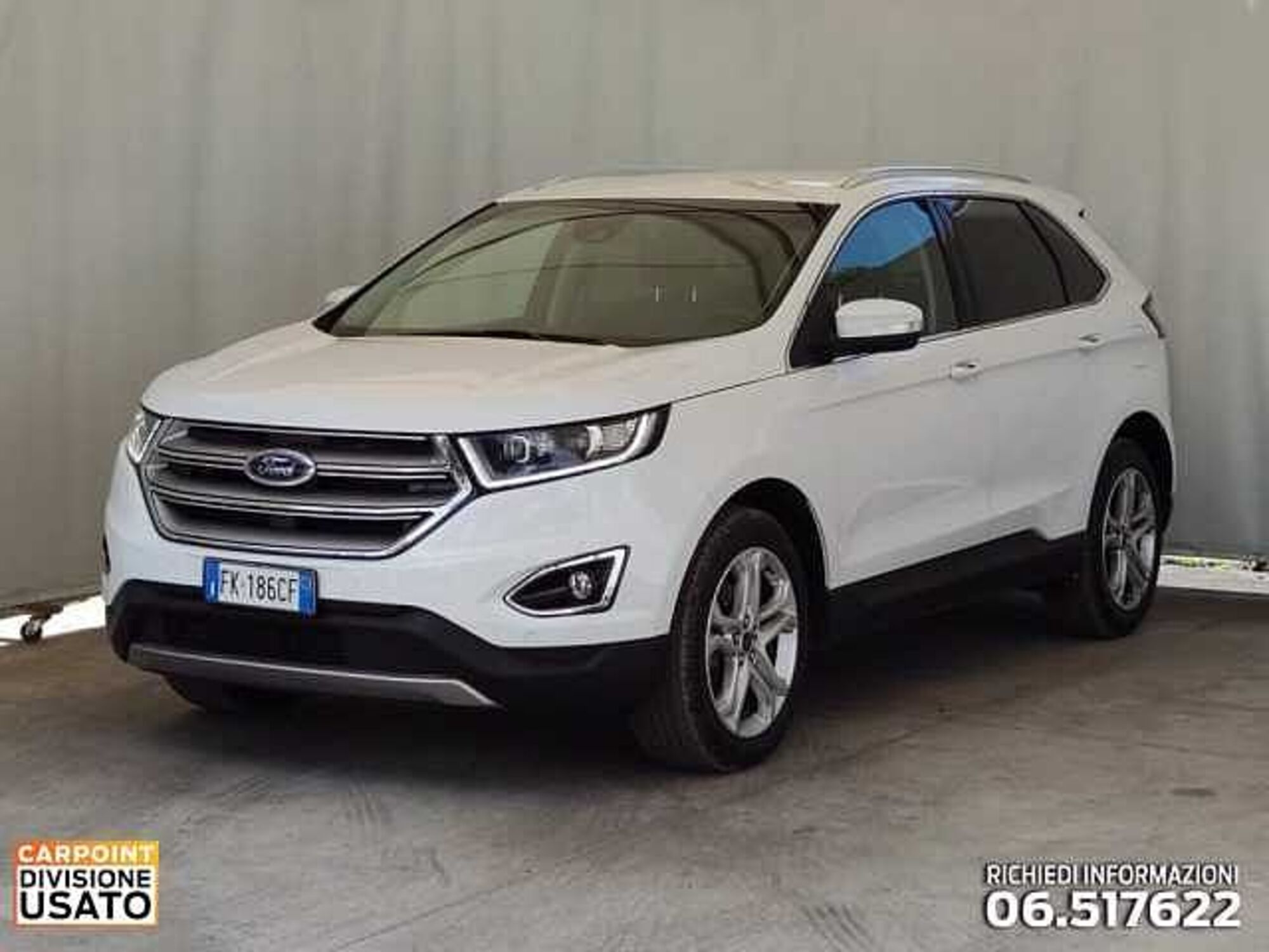 Ford Edge 2.0 TDCI 210 CV AWD Start&amp;Stop Powershift Titanium  del 2017 usata a Roma