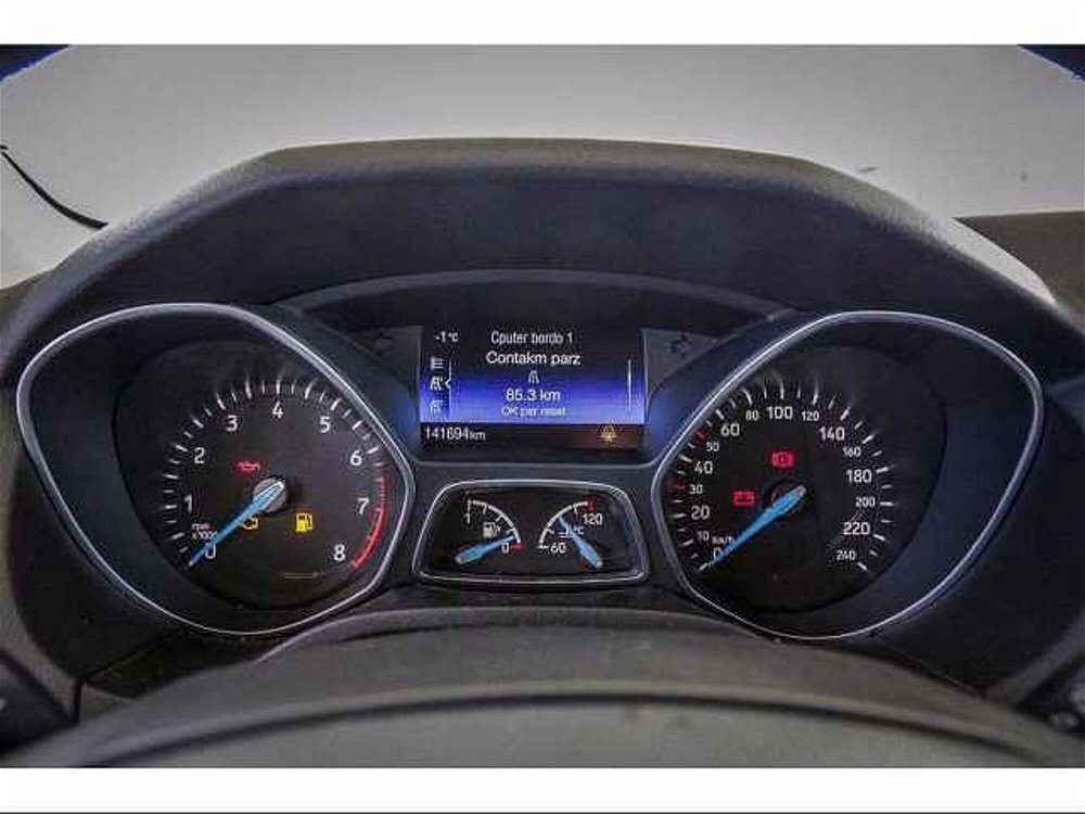 Ford Focus Station Wagon 1.6 120 CV GPL SW Plus  del 2018 usata a Torino (3)