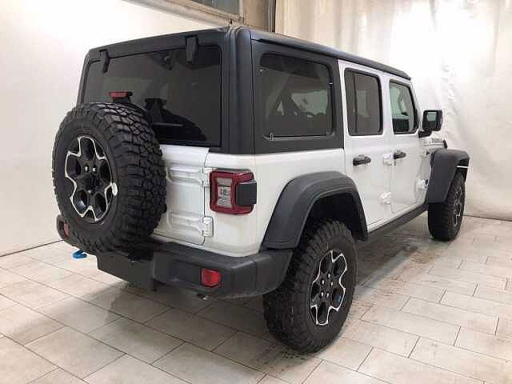 Jeep Wrangler Unlimited 2.0 PHEV ATX 4xe Rubicon  nuova a Cuneo (4)