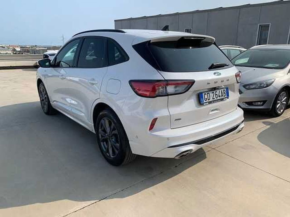 Ford Kuga 2.0 EcoBlue 190 CV aut. AWD ST-Line X  del 2020 usata a Cagliari (5)