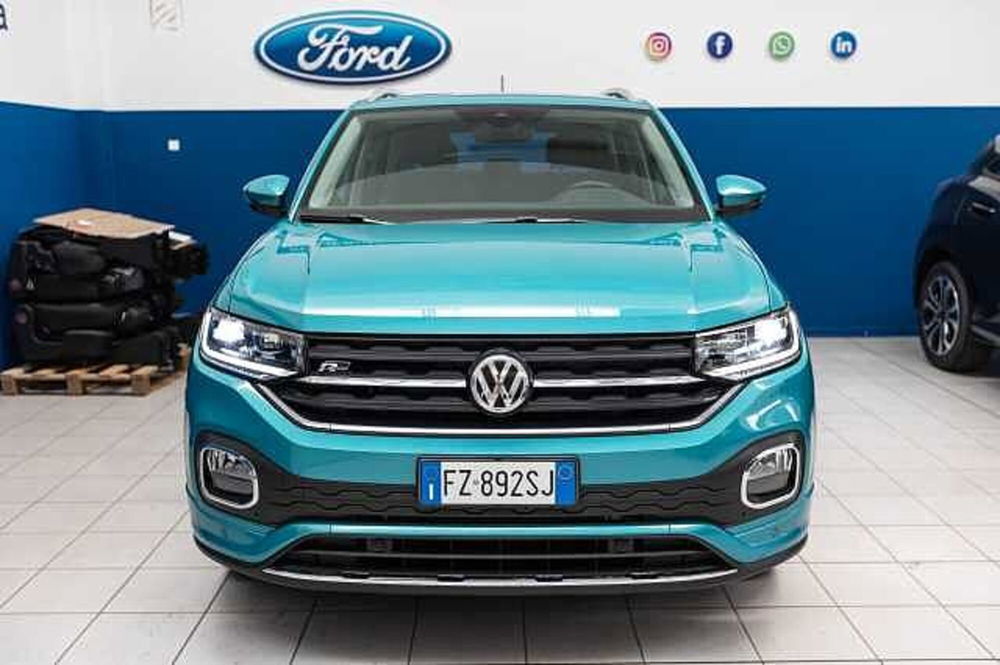 Volkswagen T-Cross 1.0 tsi R-Line 115cv dsg del 2019 usata a Silea (4)