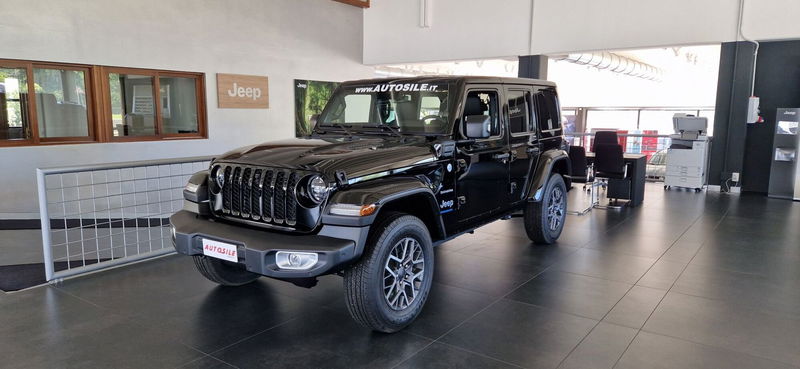 Jeep Wrangler Unlimited 2.0 atx phev Sahara 4xe auto nuova a Montebelluna