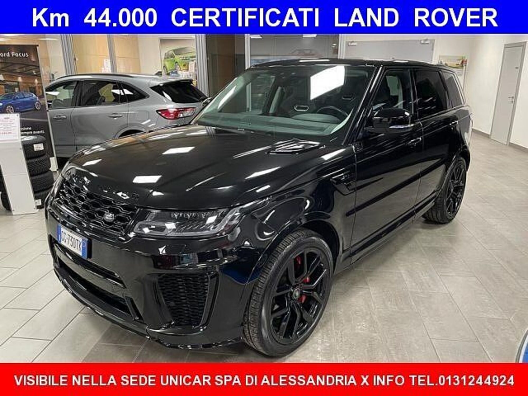 Land Rover Range Rover Sport 5.0 V8 Supercharged 575 CV SVR  del 2021 usata a Alba