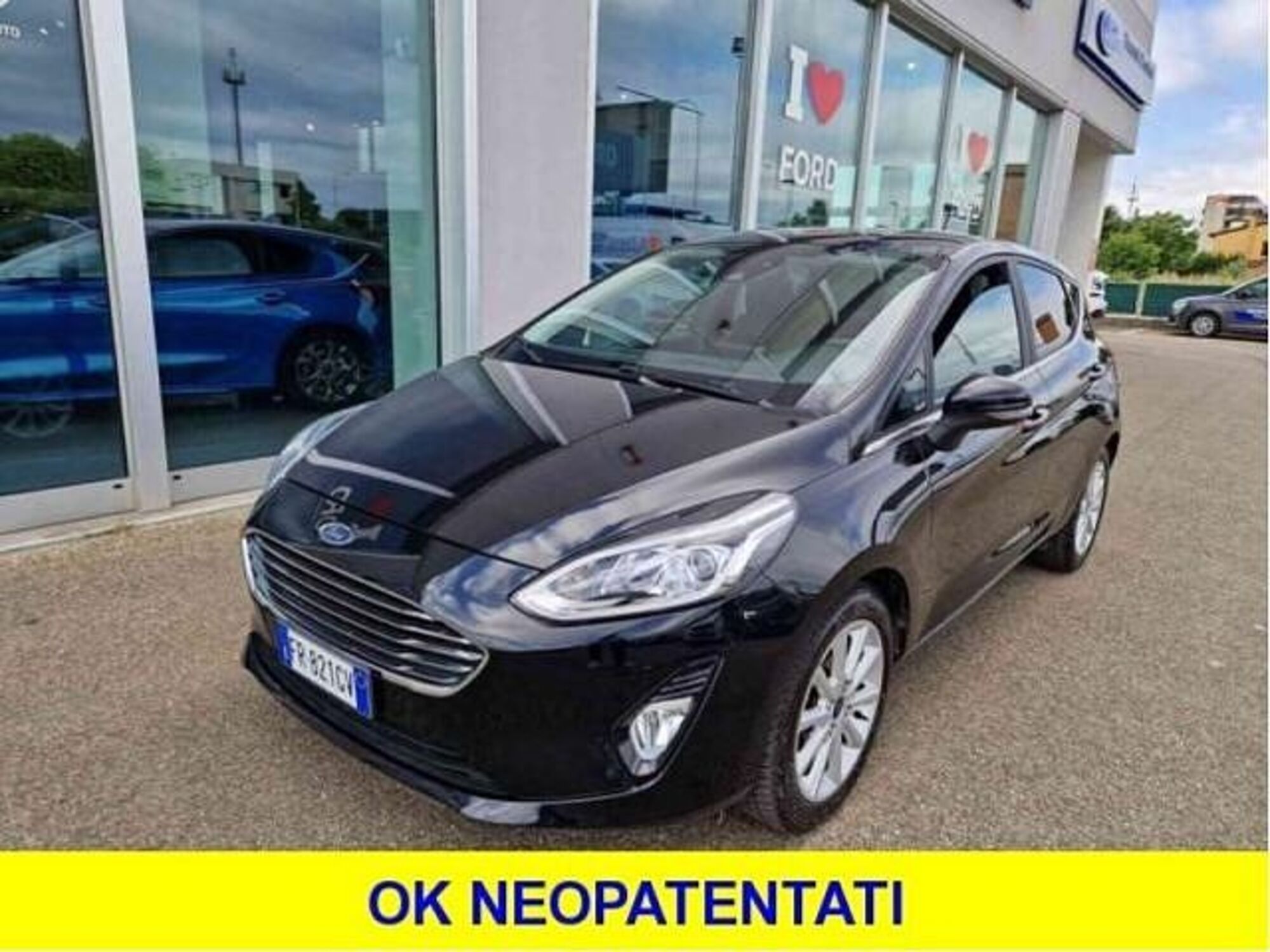 Ford Fiesta 1.5 TDCi 5 porte Titanium  del 2018 usata a Imola